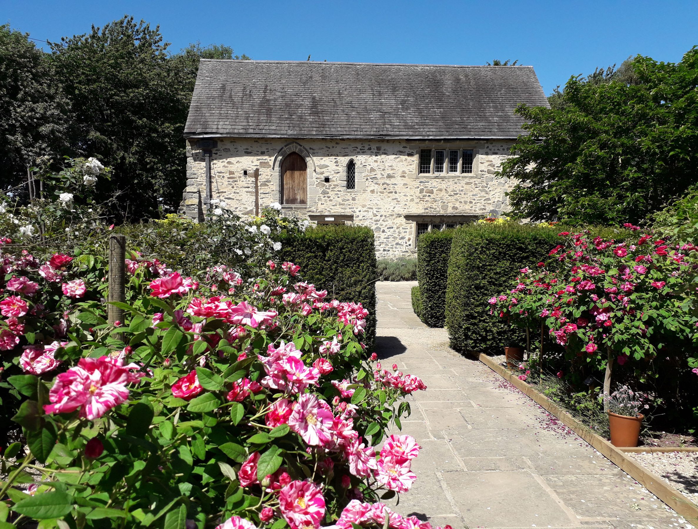 View Of House From Rose Garden Aspect Ratio 1055 800